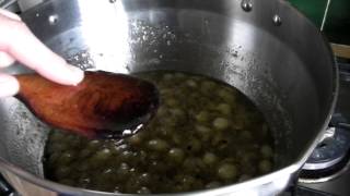 How to make Gooseberry Jam  Claires Allotment part 243 [upl. by Hutchison]