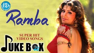 Rambha Super Hit Songs  Video Songs Jukebox  Rambha Hit Songs Collections [upl. by Firmin]