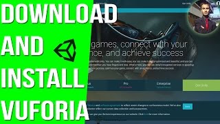 Download and install Vuforia and Unity  Augmented Reality Apps [upl. by Okoyk287]