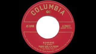 1952 HITS ARCHIVE Hambone  Frankie Laine amp Jo Stafford [upl. by Gerstner]