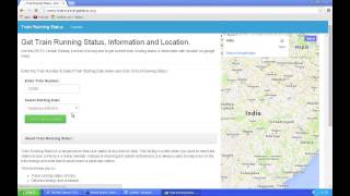 How to find live running status of train in India [upl. by Jolie]