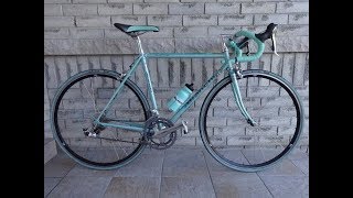 1989 Vintage Bianchi with Modern Components Bike Build [upl. by Akehsay]