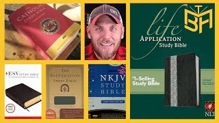 Blatantly Biased Bibles Review of Popular Study Bible Editions [upl. by Aslehc]