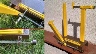 BICYCLE WHEEL TRUING STAND how to do it yourself [upl. by Isla]