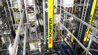 Storage and Retrieval Machine HighBay Warehouse Logistics Software Vinamilk in Asia [upl. by Sigvard146]