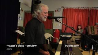 Eric Clapton Unplugged Live quotAlbertaquot piano lesson with Chuck Leavell [upl. by Inan]