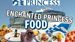 Enchanted Princess CRUISE FOOD [upl. by Alliscirp595]