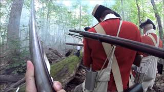 Fort Ticonderoga Reenactment Browns Raid 2015 [upl. by Giff]