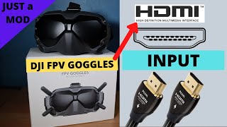 DJI Digital FPV Goggles UNBOXING and HDMI INPUT  Just a drone simulator part 2 [upl. by Retsae]