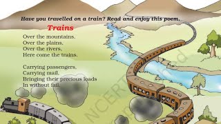 Trains  Explanation English For Class 3rd NCERT [upl. by Elocyn200]