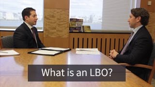 Investment Banking Mock Interview What is an LBO [upl. by Akehsay]