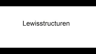 Lewisstructuur kort Hoe teken ik een Lewisstructuur Wat is een formele lading [upl. by Clercq367]