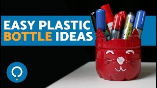 🔝 Easy DIY Plastic Bottle Crafts for Kids amp Adults [upl. by Weatherley]