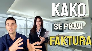 Kako Se Pravi Faktura 100 Najbolji Nacin [upl. by Anattar]