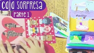 REGALA UNA CAJA SORPRESA  Tutorial Parte 1 Exploding Box ✎ Craftingeek [upl. by Ormsby132]