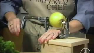 Apple Peeler Corer amp Slicer  Pampered Chef [upl. by Aroon]