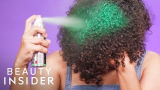 We Tested 4 Temporary Hair Color Sprays That Change Your Hair Color In Seconds [upl. by Natsirc624]