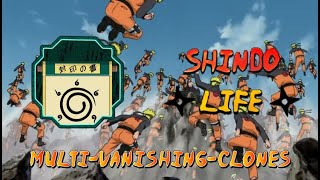 Multi Vanishing Clones  Location  Showcase  Shindo Life [upl. by Arlette]