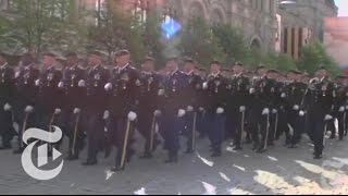 World Americans on Red Square  The New York Times [upl. by Yeltsew71]