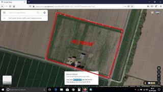 Measuring your Property Field using Google Maps [upl. by Kelbee]