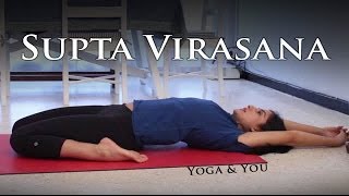 Supta Virasana Reclining Heros Pose [upl. by Oderf]