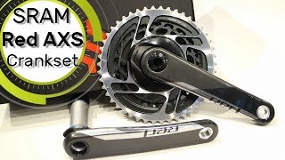 SRAM RED AXS Crankset Weight and Features [upl. by Ellegna]