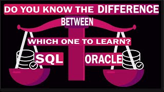 The Differences Between SQL And Oracle Database BY NOWDEMY OFFICIAL [upl. by Aelak]