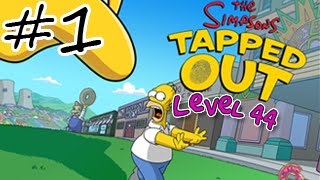 KC Plays  The Simpsons Tapped Out  Level 44  DATABASE  Part 1 [upl. by Kizzie11]