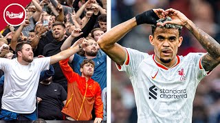 🇨🇴 LIVERPOOL FANS SING LUIS DIAZ’S SONG AT OLD TRAFFORD [upl. by Aia]