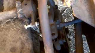 Case 480 backhoe brake repair part 1 [upl. by Mirisola]