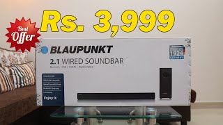 Blaupunkt Soundbar SBW100 120Watts Wired Soundbar with Subwoofer  Deal Price Rs 3999 💥⚡🔥 [upl. by Blanchette711]