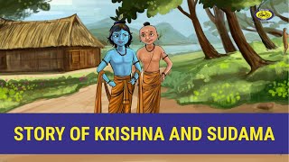 Story of Sri Krishna and Sudhama Animated Video  Kids Stories in English [upl. by Ziegler]