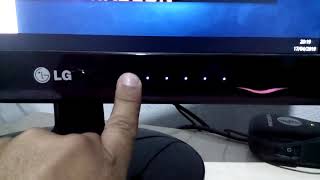 Como desbloquear OSD do monitor LG Flatron E1950 [upl. by Jacobsohn]