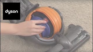 How to clean your Dyson DC24 vacuums filter [upl. by Sedberry815]