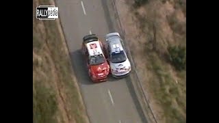 Video248 Crash Loeb vs Burns Onboard Rallye Catalunya 2002 [upl. by Nilla]