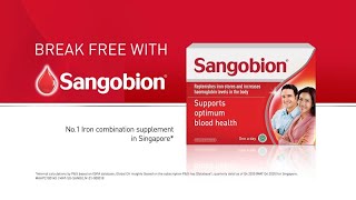 Sangobion Singapore  Break Free with Sangobion 15s ENG [upl. by Faustus]