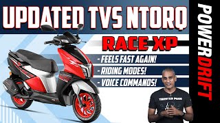 TVS NTorq 125 Race XP  Still Indias Best 125cc Scooter  PowerDrift [upl. by Aeet260]