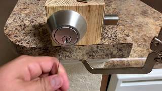 Pick A Deadbolt Lock SUBSCRIBE [upl. by Binah]