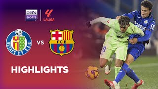 Getafe v Barcelona  LaLiga 2425  Match Highlights [upl. by Boar]