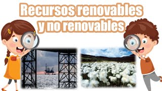 Recursos renovables y no renovables [upl. by Aneekas619]