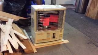 Kerosene Heater As Backup [upl. by Foah]