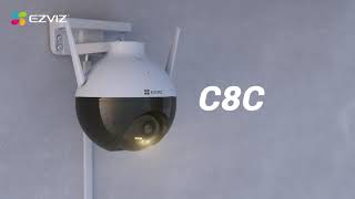 EZVIZ C8C  First Outdoor PanTilt Camera [upl. by Siloa]