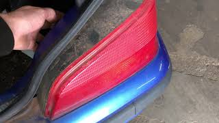 Peugeot 106 Rear Light Removal amp Bulb Access How To DIY [upl. by Coussoule]