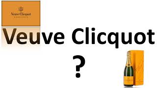 How to say Veuve Clicquot CORRECTLY French Champagne Pronunciation [upl. by Lehpar960]