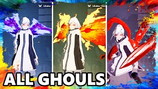 TOKYO GHOULre CALL to EXIST ALL GHOULS SKILLS ABILITIES SPECIAL ATTACK Gameplay Lets play Game [upl. by Nacul869]