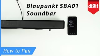 Blaupunkt SBA01 Soundbar  How to Pair [upl. by Trahurn]