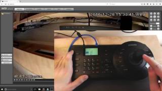 PTZ Joystick Setup For Security Cameras [upl. by Ahseral736]