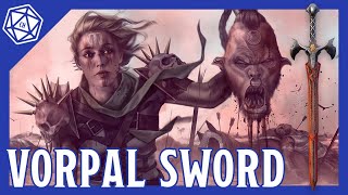 Vorpal Sword Items in an Instance DampD 5e Magic Items [upl. by Ylecic447]