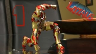 IRONMAN Stop Motion Action Video Part 1 [upl. by Leamiba150]