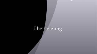 Übersetzung  deutsch  englisch [upl. by Calysta478]